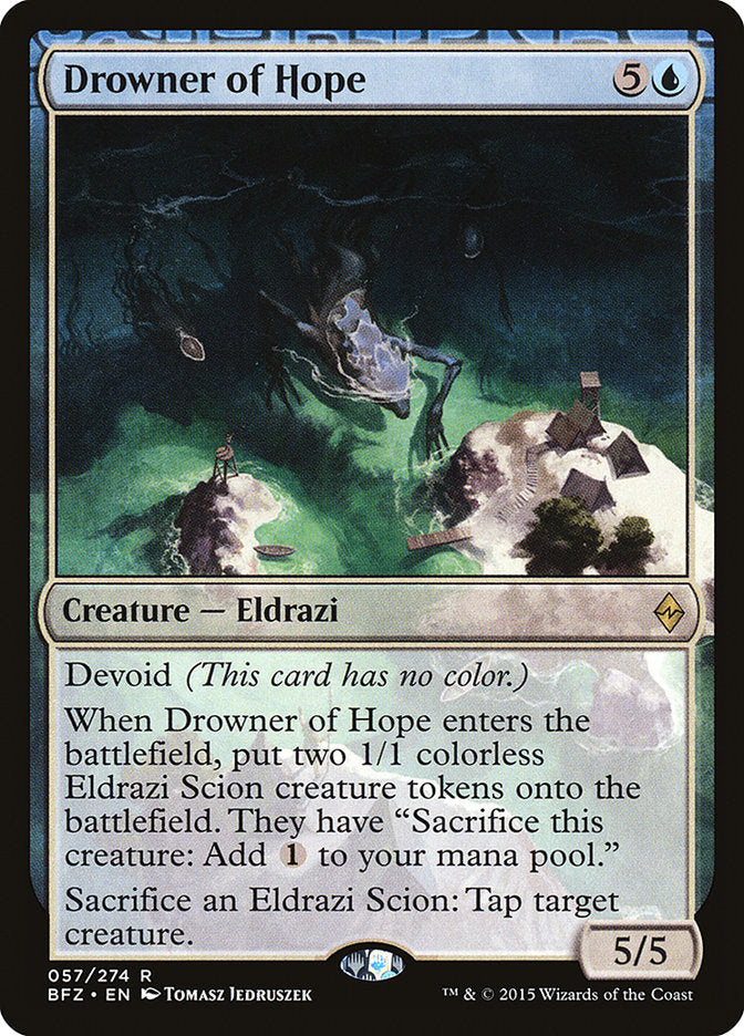 Drowner of Hope [Battle for Zendikar] | Gate City Games LLC