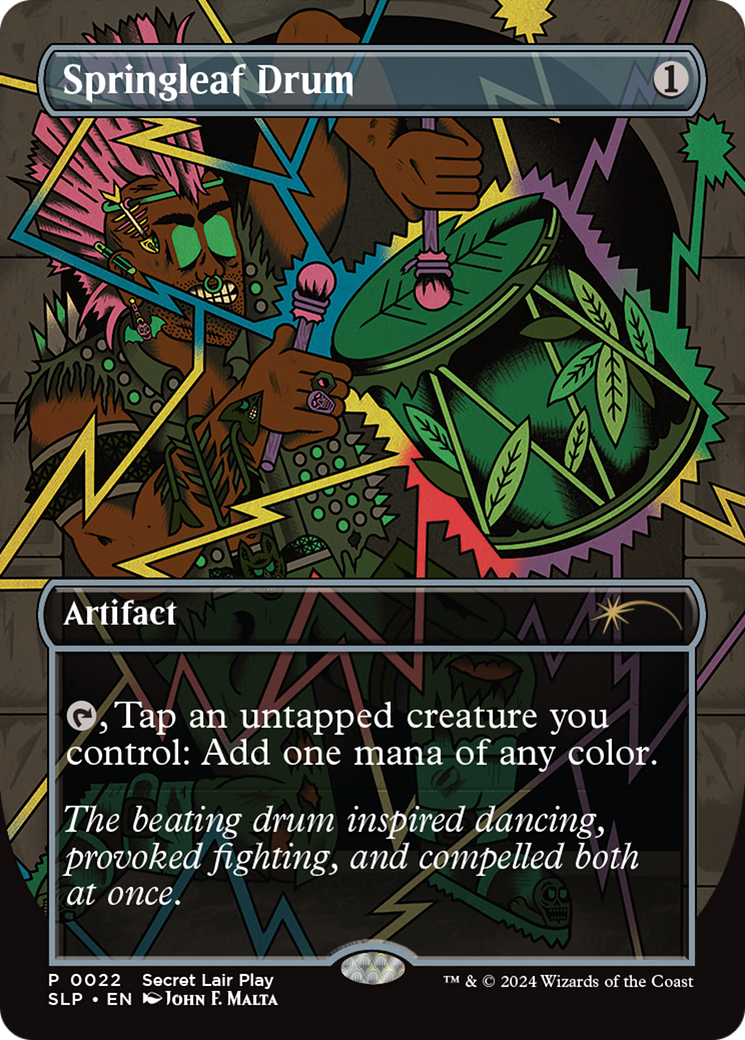 Springleaf Drum [Pro Tour Promos] | Gate City Games LLC