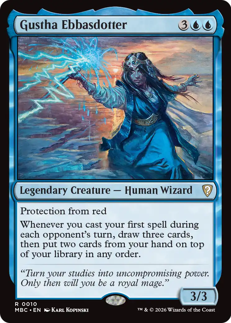 Gustha Ebbasdotter [Mystery Booster: Commander Edition] | Gate City Games LLC