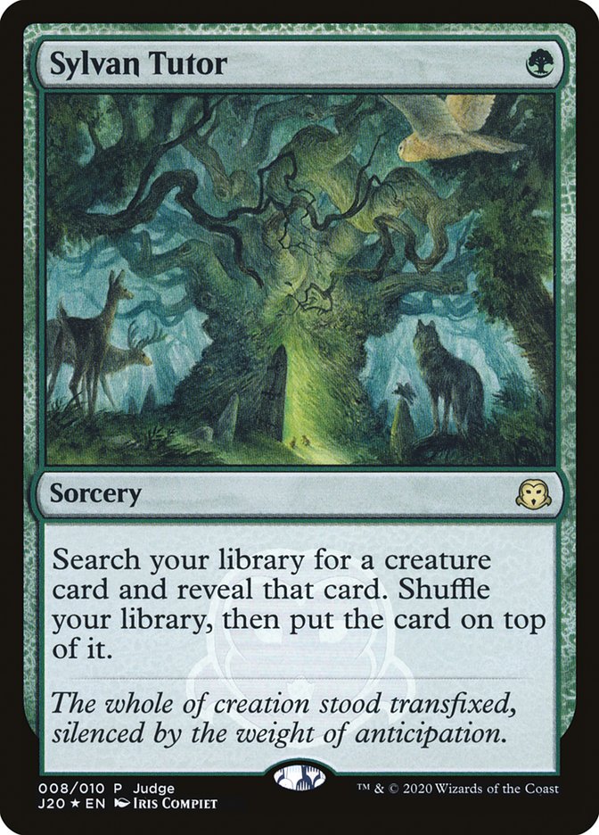 Sylvan Tutor [Judge Gift Cards 2020] | Gate City Games LLC