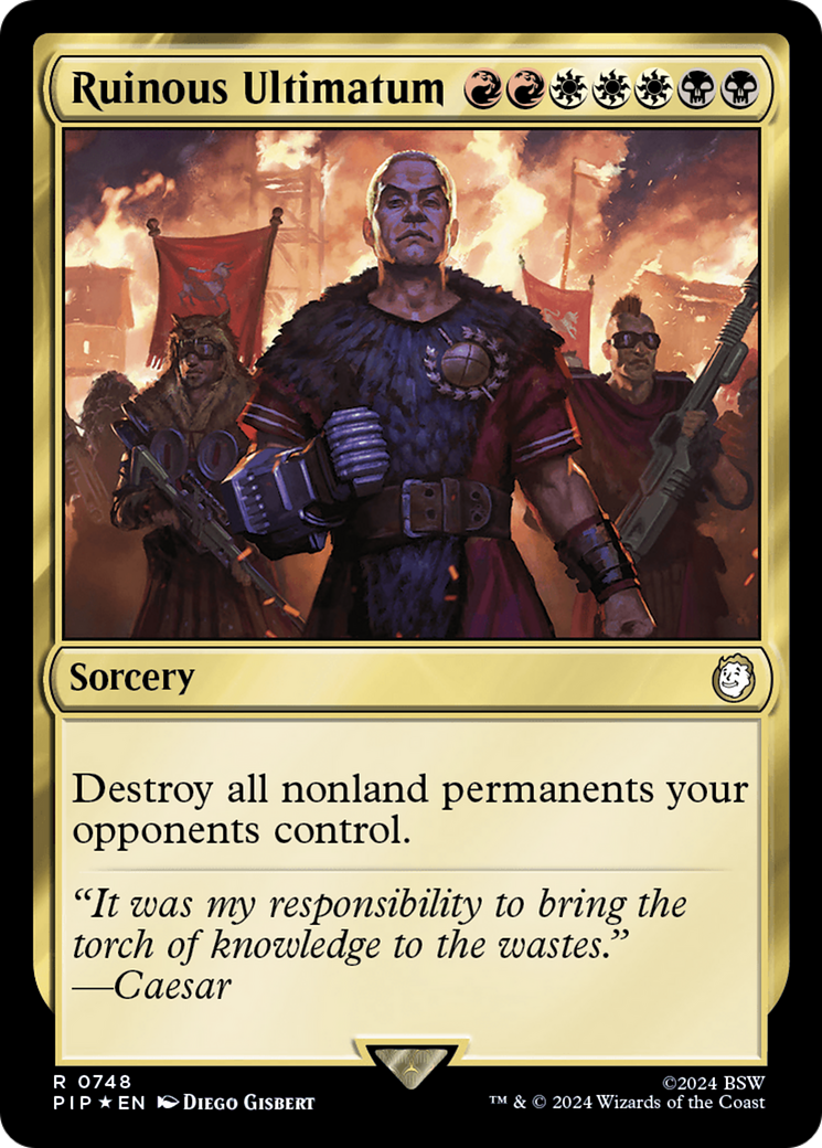 Ruinous Ultimatum (Surge Foil) [Fallout] | Gate City Games LLC