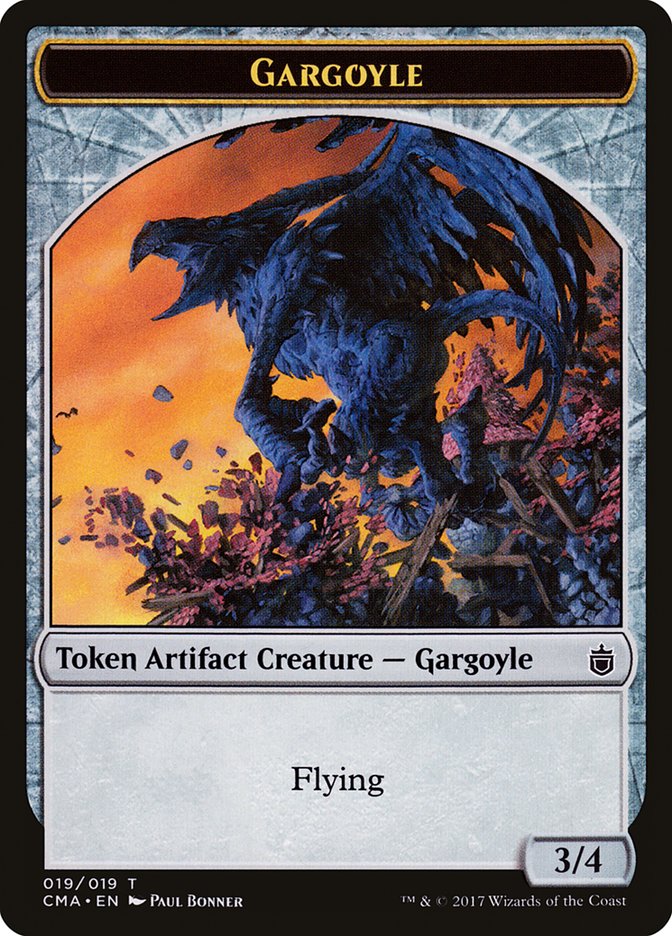 Gargoyle Token [Commander Anthology Tokens] | Gate City Games LLC