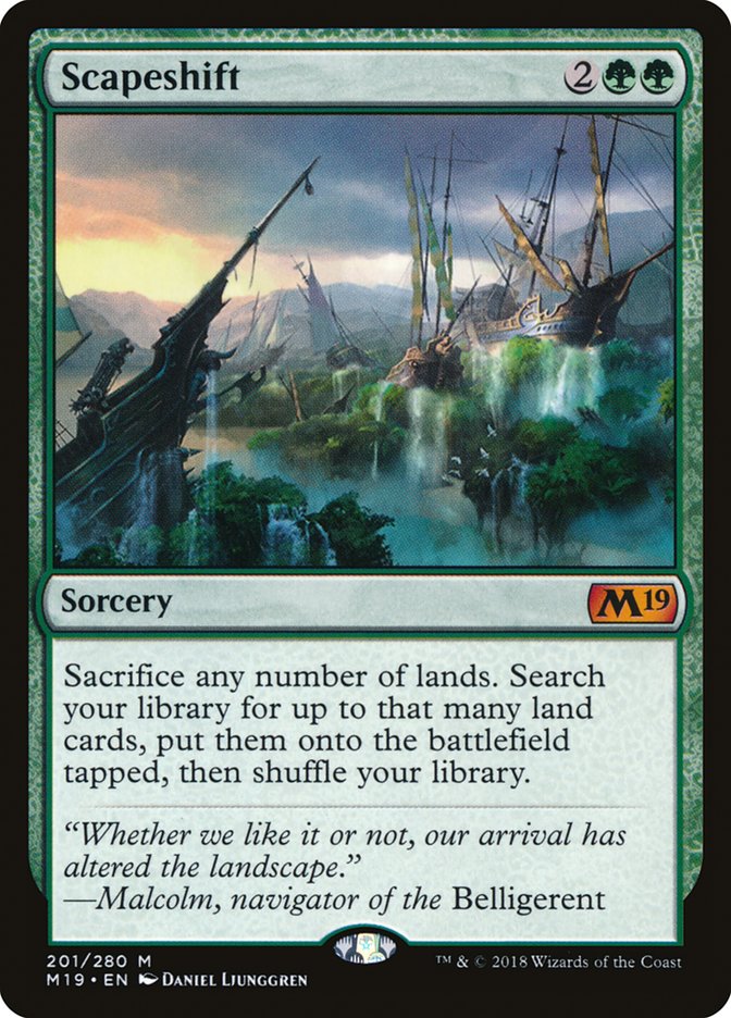 Scapeshift [Core Set 2019] | Gate City Games LLC
