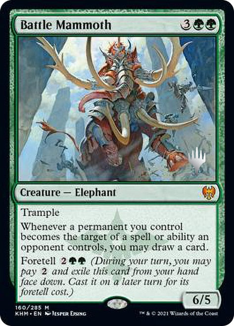 Battle Mammoth (Promo Pack) [Kaldheim Promos] | Gate City Games LLC