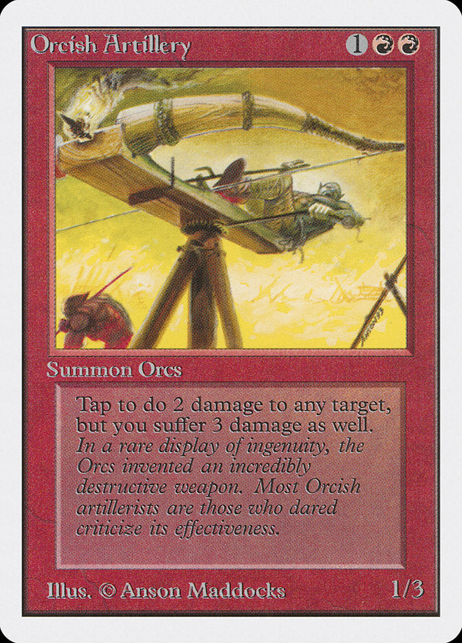Orcish Artillery [Unlimited Edition] | Gate City Games LLC
