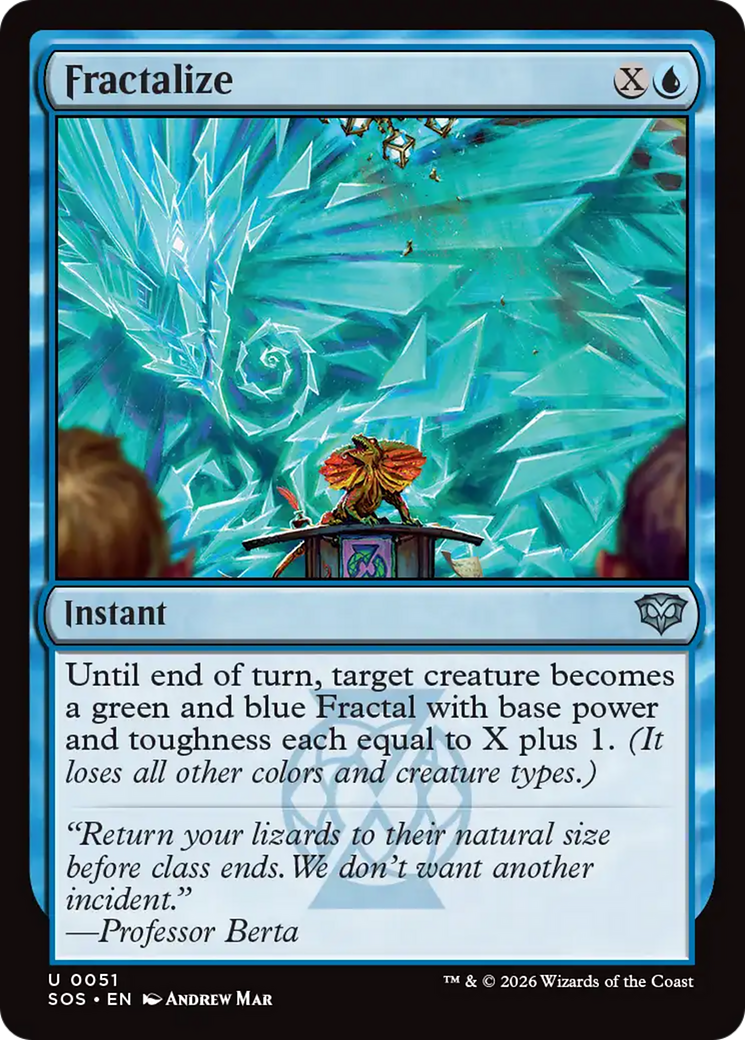 Fractalize [Secrets of Strixhaven] | Gate City Games LLC