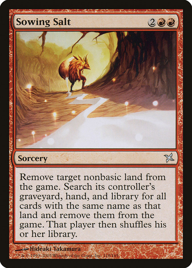Sowing Salt [Betrayers of Kamigawa] | Gate City Games LLC