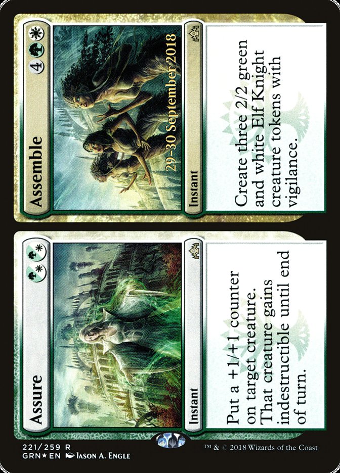 Assure // Assemble [Guilds of Ravnica Prerelease Promos] | Gate City Games LLC