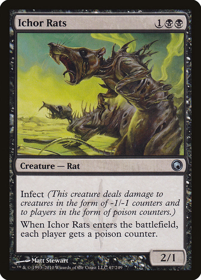 Ichor Rats [Scars of Mirrodin] | Gate City Games LLC