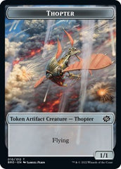 Myr // Thopter (010) Double-Sided Token [The Brothers' War Commander Tokens] | Gate City Games LLC