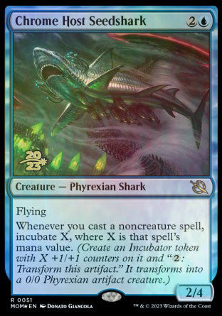 Chrome Host Seedshark [March of the Machine Prerelease Promos] | Gate City Games LLC