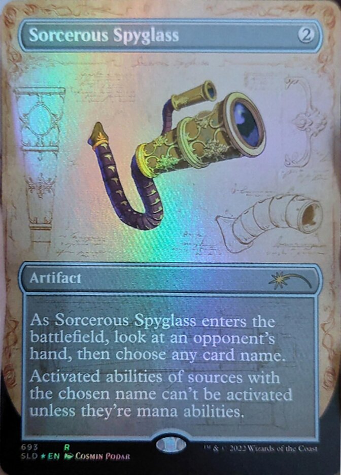 Sorcerous Spyglass (Blueprint) [Secret Lair Drop Promos] | Gate City Games LLC