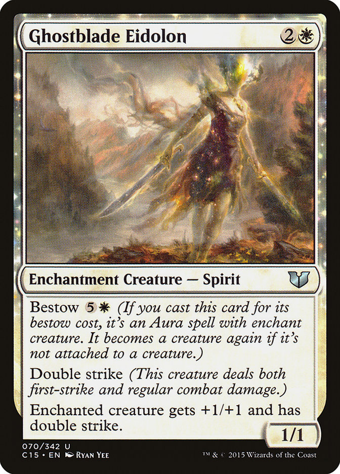 Ghostblade Eidolon [Commander 2015] | Gate City Games LLC