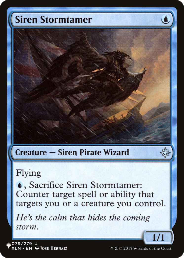 Siren Stormtamer [The List Reprints] | Gate City Games LLC