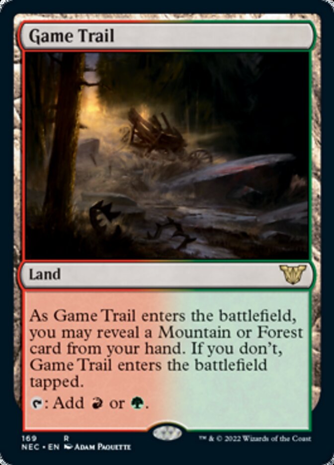Game Trail [Kamigawa: Neon Dynasty Commander] | Gate City Games LLC