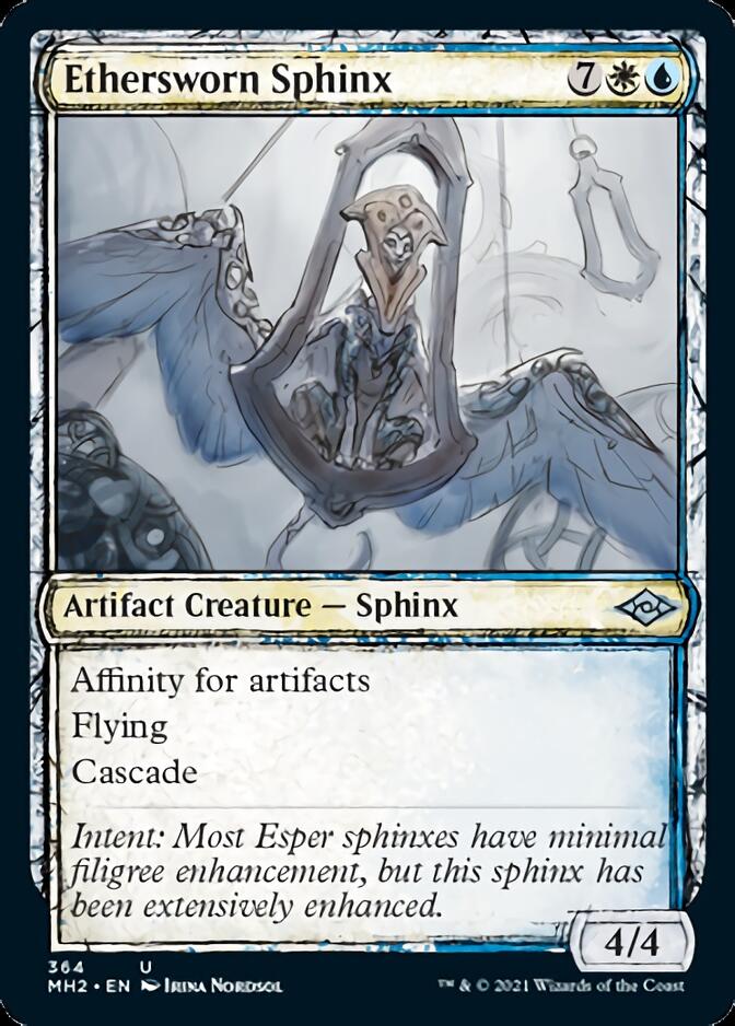 Ethersworn Sphinx (Sketch) [Modern Horizons 2] | Gate City Games LLC