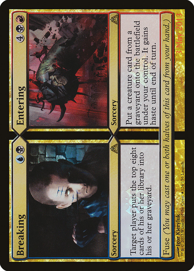 Breaking // Entering (Launch) [Dragon's Maze Promos] | Gate City Games LLC