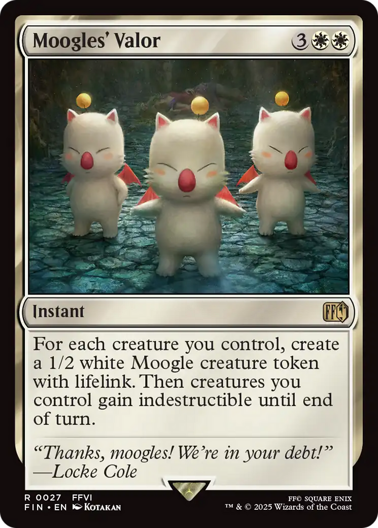 Moogles' Valor [FINAL FANTASY] | Gate City Games LLC
