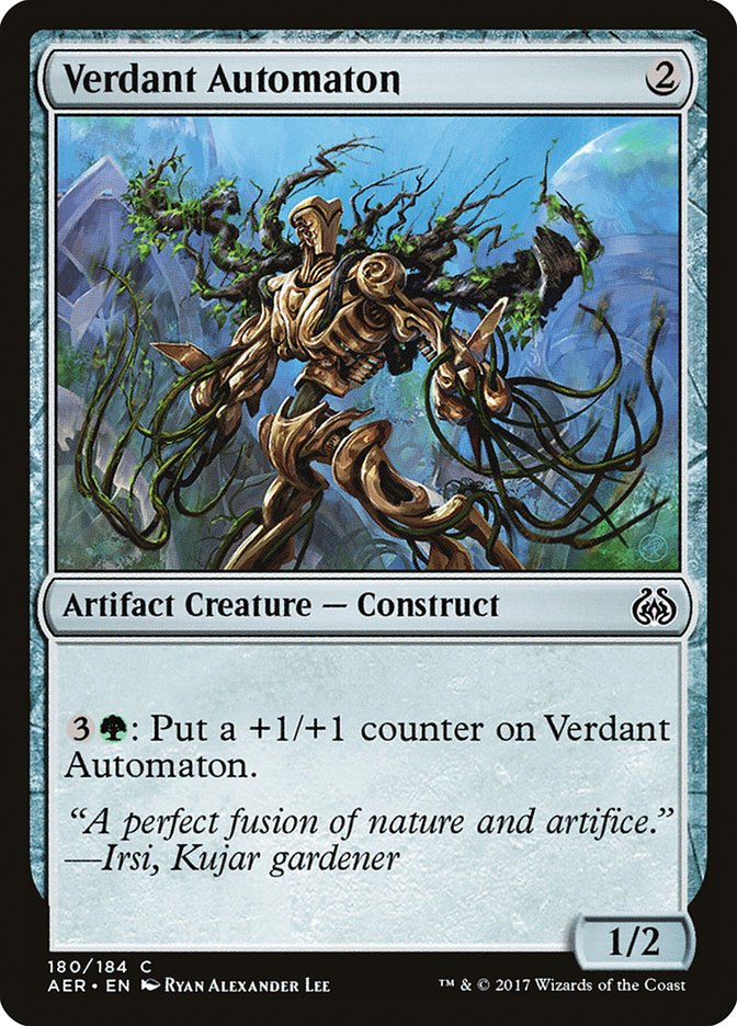 Verdant Automaton [Aether Revolt] | Gate City Games LLC