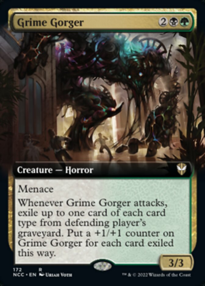 Grime Gorger (Extended Art) [Streets of New Capenna Commander] | Gate City Games LLC