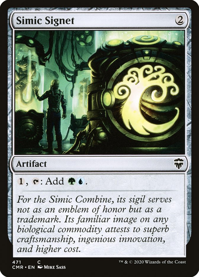 Simic Signet [Commander Legends] | Gate City Games LLC