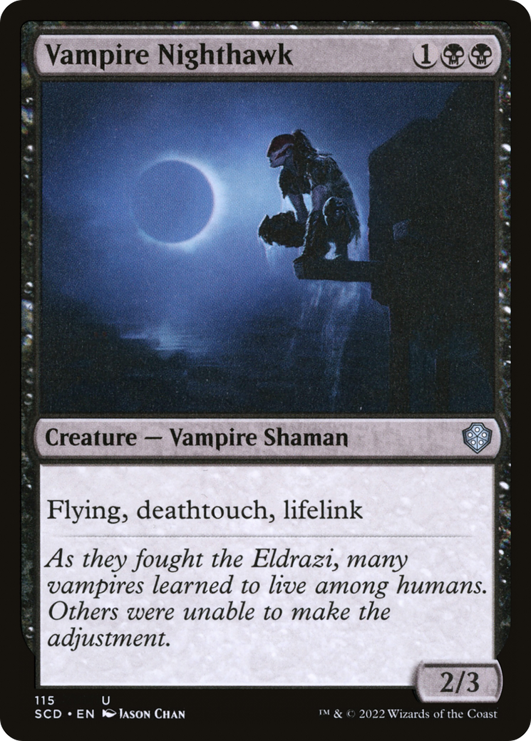 Vampire Nighthawk [Starter Commander Decks] | Gate City Games LLC