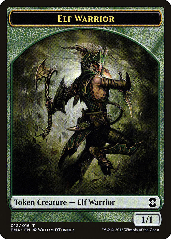 Elf Warrior Token [Eternal Masters Tokens] | Gate City Games LLC