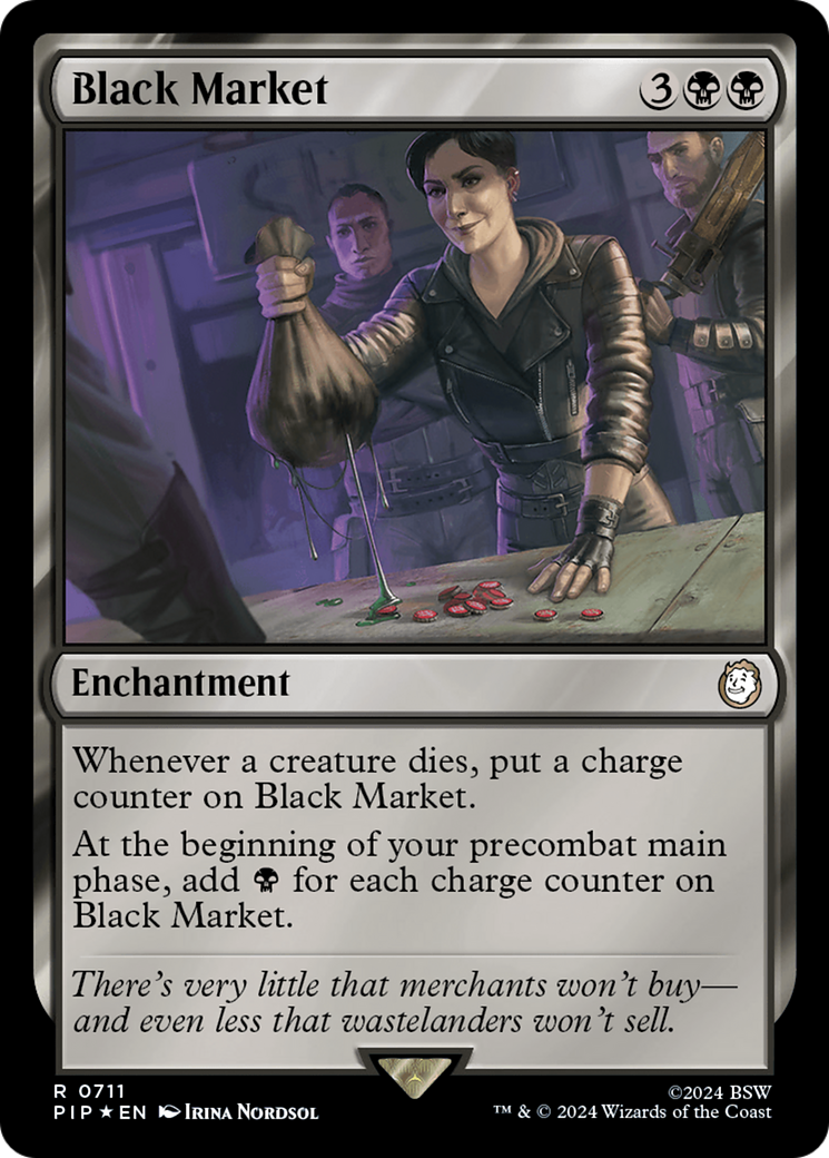 Black Market (Surge Foil) [Fallout] | Gate City Games LLC