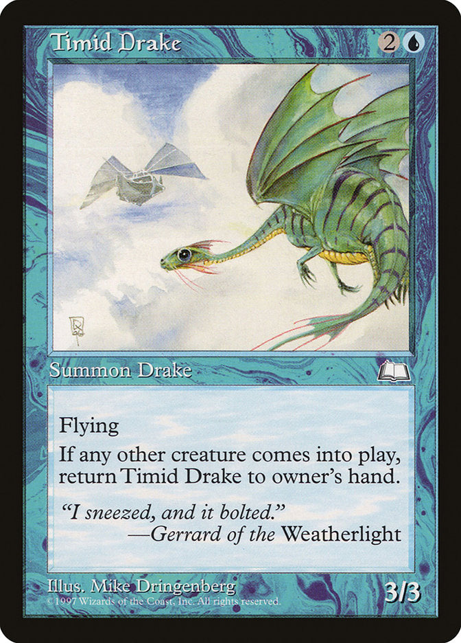 Timid Drake [Weatherlight] | Gate City Games LLC