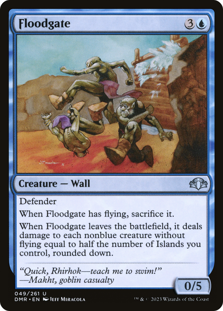 Floodgate [Dominaria Remastered] | Gate City Games LLC