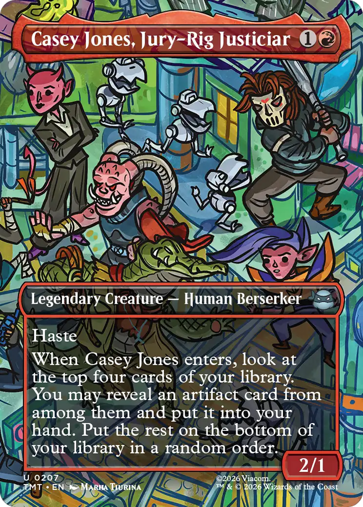 Casey Jones, Jury-Rig Justiciar (Borderless) [Teenage Mutant Ninja Turtles] | Gate City Games LLC