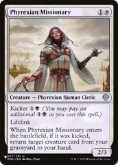 Phyrexian Missionary [The List Reprints] | Gate City Games LLC