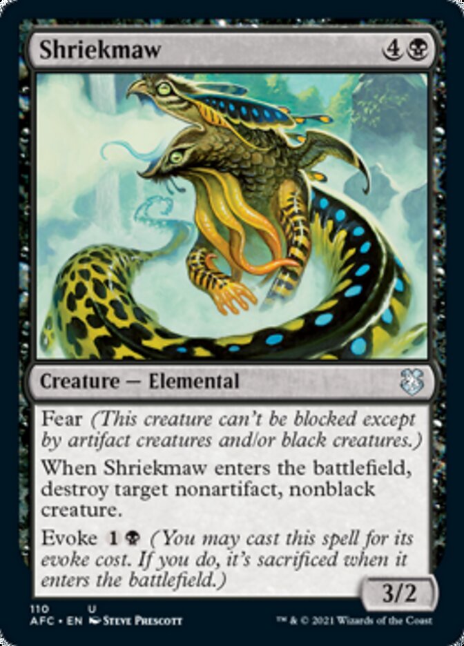 Shriekmaw [Dungeons & Dragons: Adventures in the Forgotten Realms Commander] | Gate City Games LLC