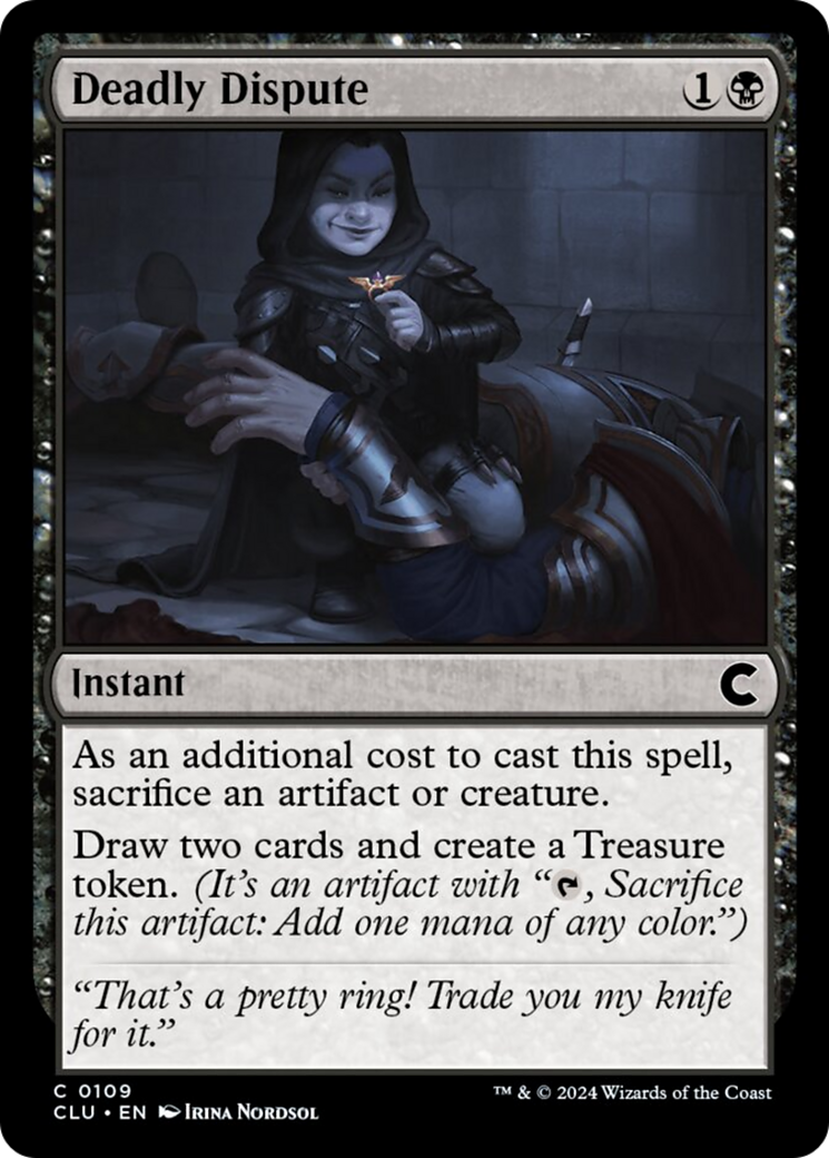 Deadly Dispute [Ravnica: Clue Edition] | Gate City Games LLC