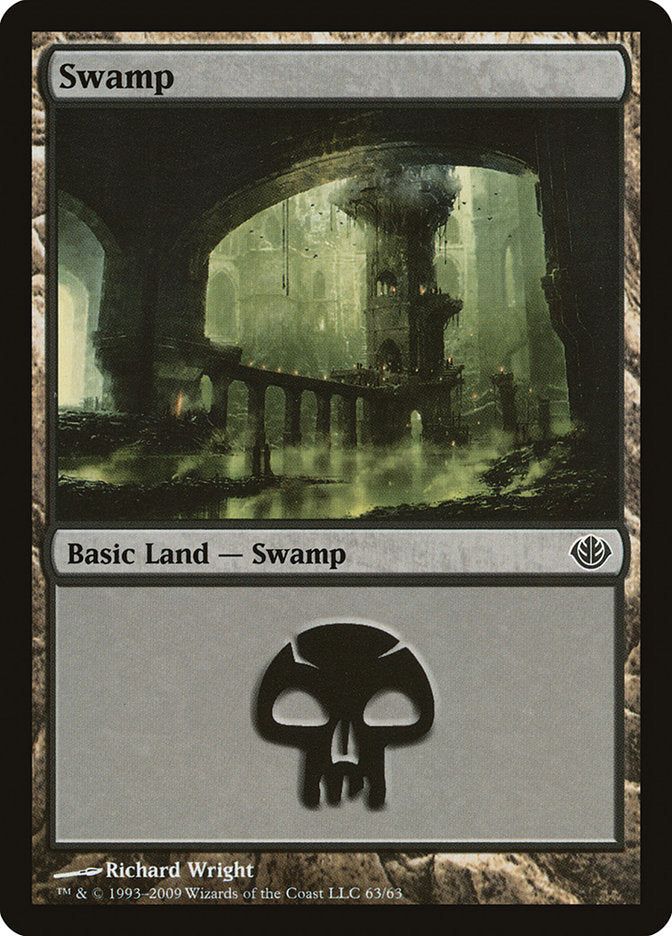 Swamp (63) [Duel Decks: Garruk vs. Liliana] | Gate City Games LLC