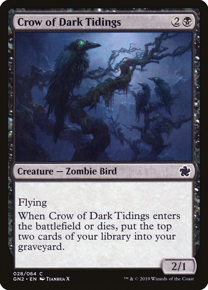 Crow of Dark Tidings [Game Night 2019] | Gate City Games LLC