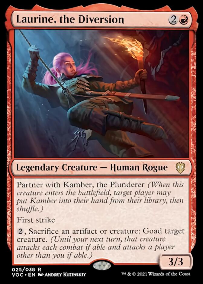 Laurine, the Diversion [Innistrad: Crimson Vow Commander] | Gate City Games LLC