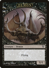Angel // Demon Double-Sided Token [Avacyn Restored Tokens] | Gate City Games LLC