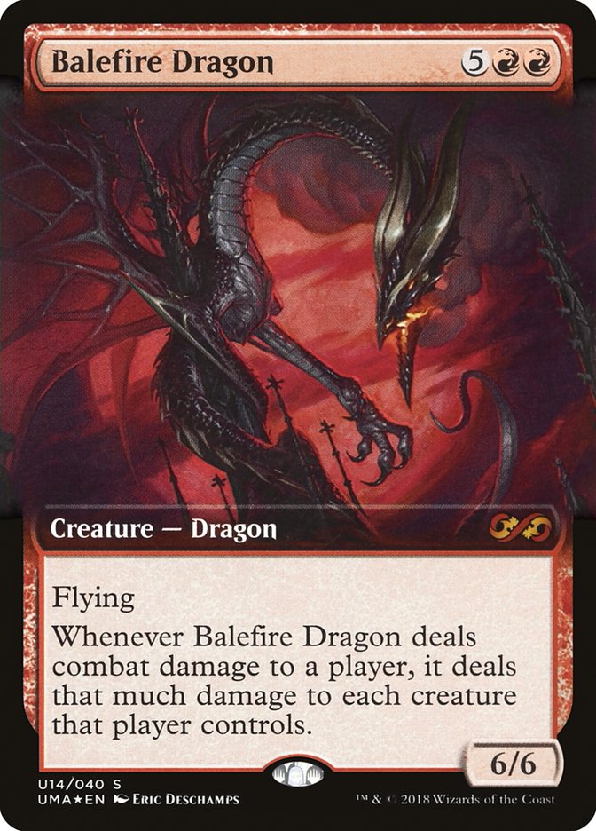 Balefire Dragon (Topper) [Ultimate Masters Box Topper] | Gate City Games LLC