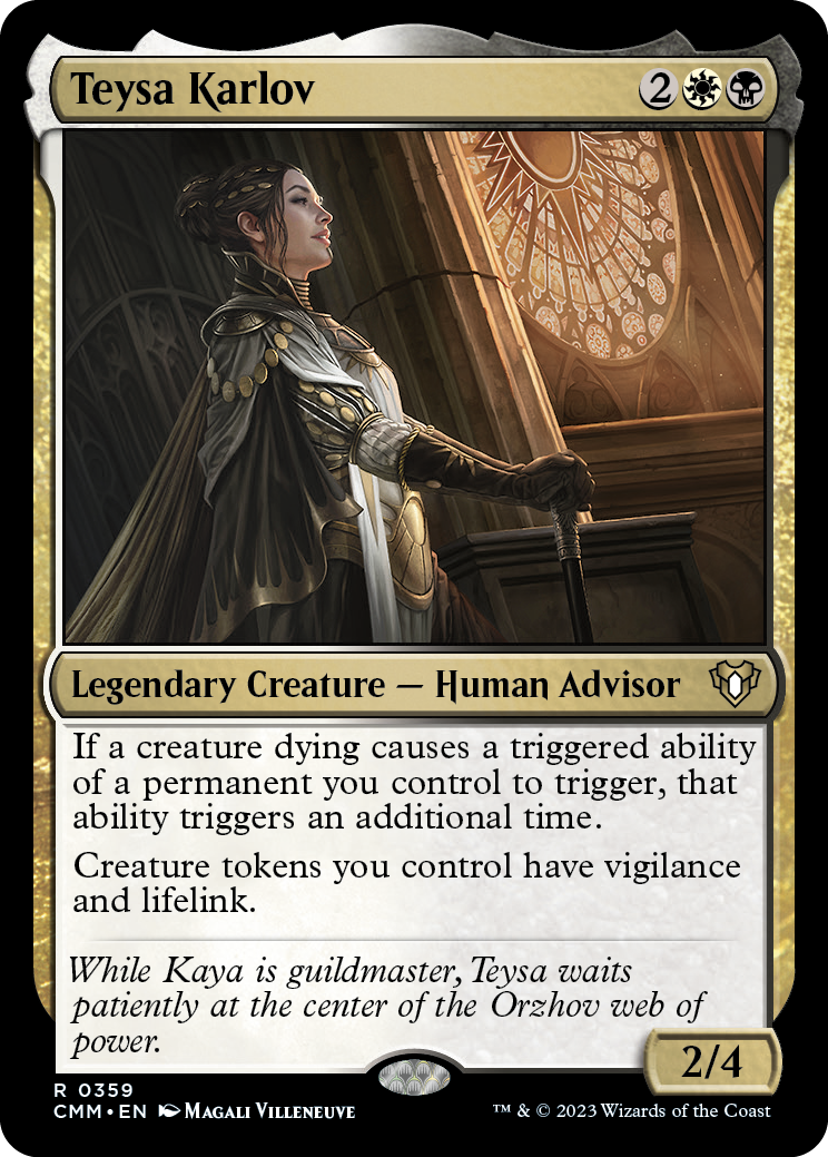 Teysa Karlov [Commander Masters] | Gate City Games LLC