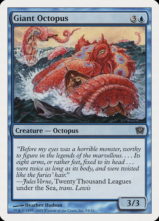 Giant Octopus [Ninth Edition] | Gate City Games LLC