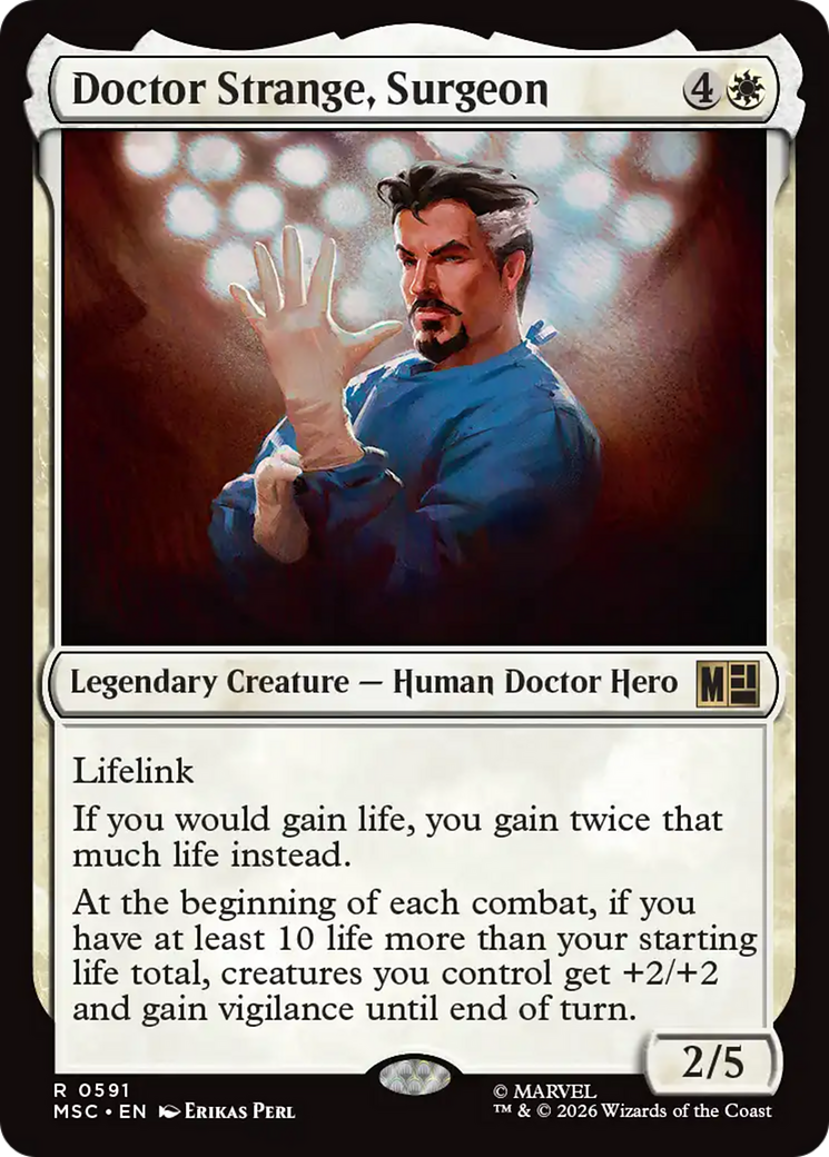 Doctor Strange, Surgeon [Marvel Super Heroes Commander] | Gate City Games LLC