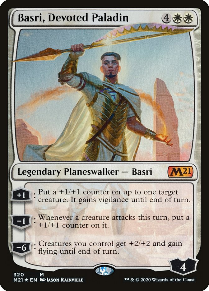 Basri, Devoted Paladin [Core Set 2021] | Gate City Games LLC