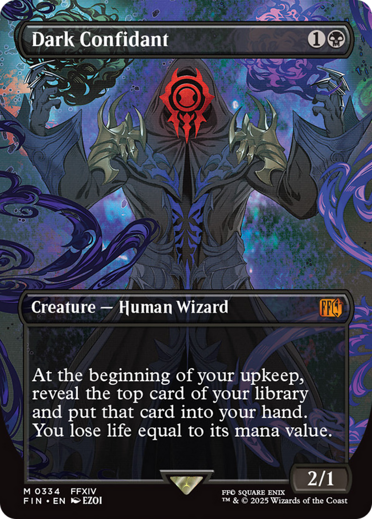 Dark Confidant (Borderless) [FINAL FANTASY] | Gate City Games LLC