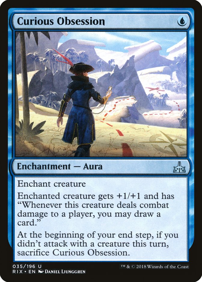 Curious Obsession [Rivals of Ixalan] | Gate City Games LLC