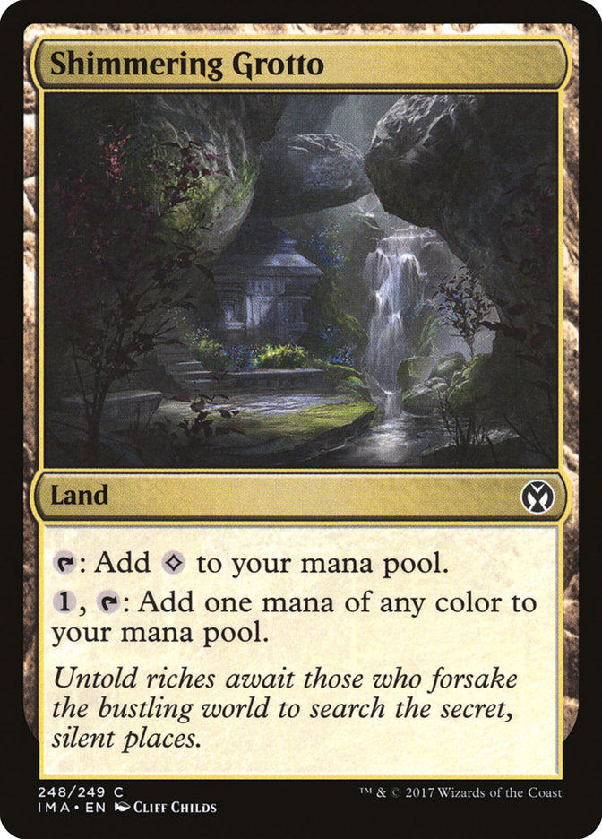 Shimmering Grotto [Iconic Masters] | Gate City Games LLC