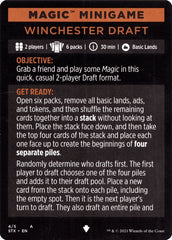 Winchester Draft (Magic Minigame) [Strixhaven: School of Mages Minigame] | Gate City Games LLC