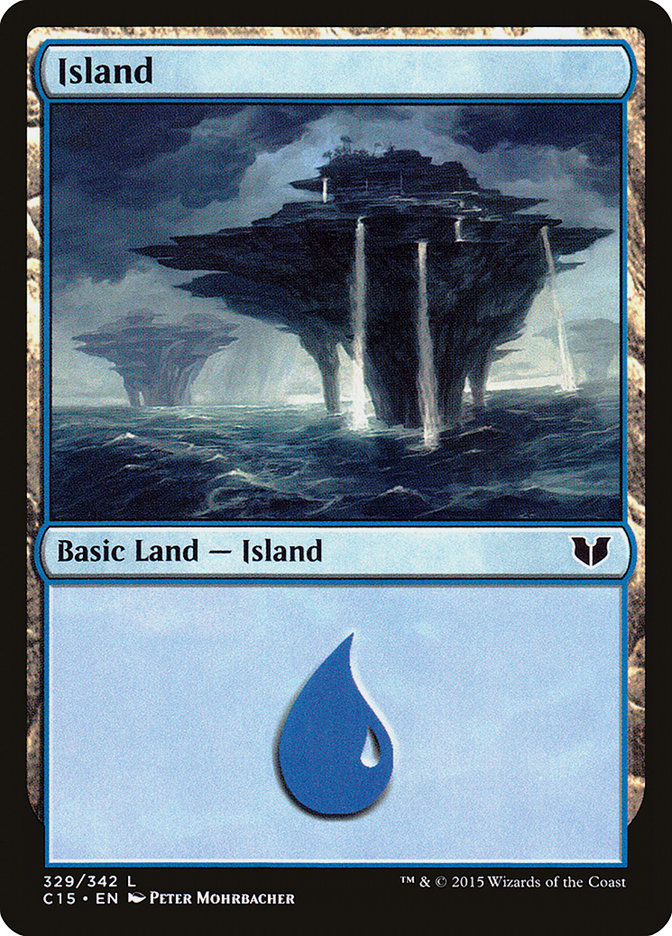 Island (329) [Commander 2015] | Gate City Games LLC