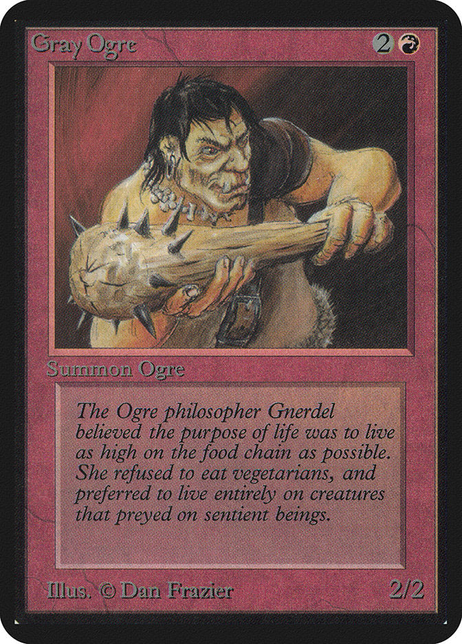 Gray Ogre [Alpha Edition] | Gate City Games LLC
