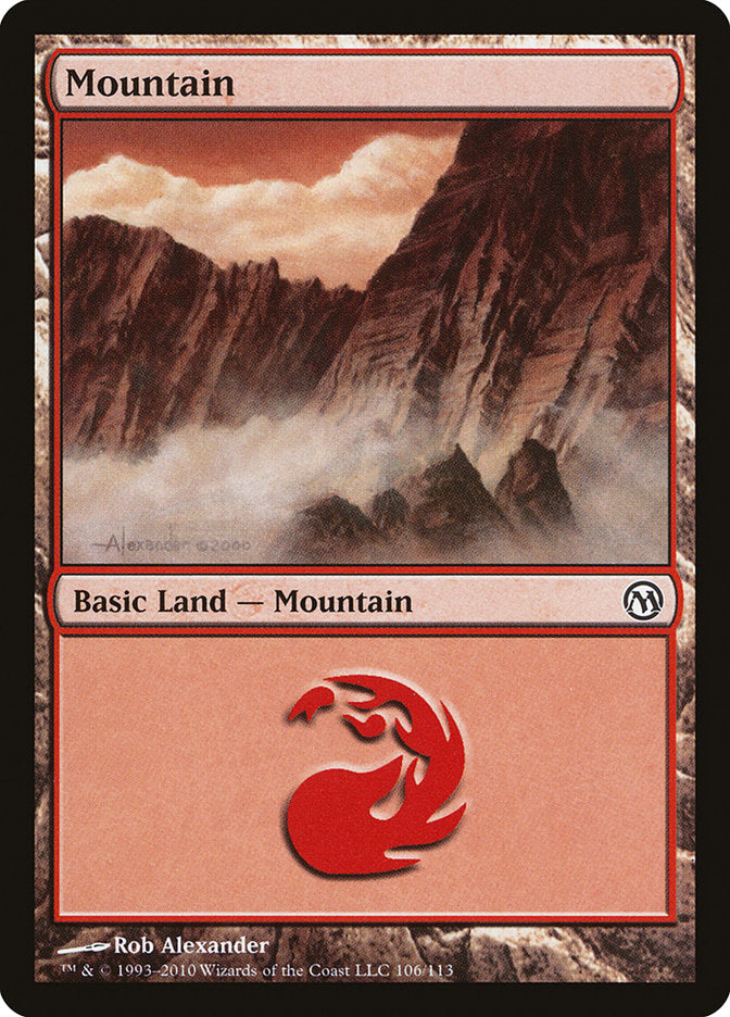 Mountain (106) [Duels of the Planeswalkers] | Gate City Games LLC